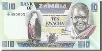 Zambia 10 Kwacha Banknote -