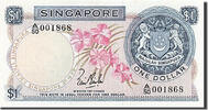 Singapore 1 Dollar Banknote -