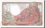 France 20 Francs Banknote, 20 F 1942-1950 ''Pêcheur'', 1949-11-03 -