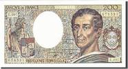 France 200 Francs Banknote, 200 F 1981-1994 ''Montesquieu'' -