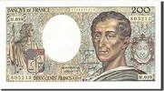 France 200 Francs Banknote, 200 F 1981-1994 ''Montesquieu'' -