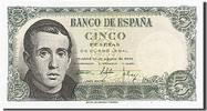 Spain 5 Pesetas Banknote, 1951-08-16 -