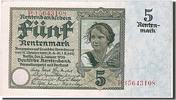 Germany 5 Rentenmark Banknote, 1926-01-25 -