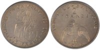 New Caledonia 2 Francs Coin, Paris, Nickel-Bronze -