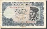 Spain 500 Pesetas Banknote, 1971-07-23 -