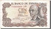 Spain 100 Pesetas Banknote, 1970-11-17, KM:152a -