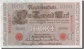 Germany 1000 Mark Banknote, 1910-04-21, KM:44b -