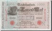 Germany 1000 Mark Banknote, 1910-04-21, KM:44b -