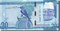 Gambia 20 Dalasis Banknote, 2015 -