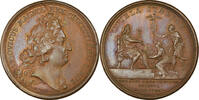 France Medal Louis XIV, Casale remise à la France, History, Mauger -