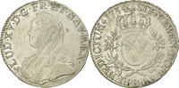 France Ecu Coin, Louis XV, Écu aux branches d'olivier, Rouen -