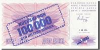 Bosnia - Herzegovina 100,000 Dinara Banknote, 1993-09-01, KM:34a -