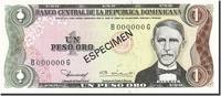 Dominican Republic 1 Peso Oro Banknote, 1980, KM:117s1 -