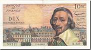 France 10 Nouveaux Francs Banknote, 1962-06-07 -