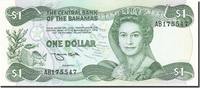 Bahamas 1 Dollar Banknote, 1984, KM:43b -