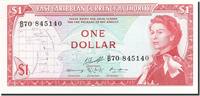 East Caribbean States 1 Dollar Banknote, Undated (1965), KM:13e -