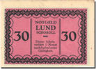 Germany 30 Pfennig Banknote Germany lund-Schobüll 30 Pfennig personnage 1 AU55-58 purple Mehl844.2b -