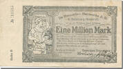 Germany 1 Million Mark Banknote, Duisburg, usine 6, 1923-12-31 EF(40-45) -