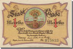 Germany 1 Mark Banknote, Lugde, Blé 1, 1921 UNC(65-70) Mehl:838.1 -
