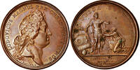 France Medal Louis XIV, Paix avec Alger, History, Mauger -