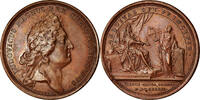 France Medaille Louis XIV, Le Roi se Condamnant lui-même, Bronze, Mauger -