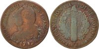 France 6 Deniers Coin, 6 deniers français, Strasbourg -