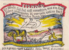 Germany 25 Pfennig Banknote, Laage, champs, 1922 UNC(63) Mehl:FS 754.1 -