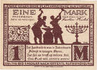 Germany 1 Mark Banknote, Paderborn, mairie, 1921 UNC(63) Mehl:1043.5 -