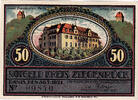 Germany 50 Pfennig Banknote, Krölpa, courthouse 1921 UNC(63) Mehl:745.1 -