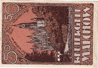 Germany 50 Pfennig Banknote, malchow, Eglise, Mehl:1409.1a -