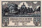 Germany 25 Pfennig Banknote, Uetersen, Usine, Mehl:1352.1 -