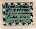Germany 10 Pfennig Banknote, Sonneberg, personnage, 1921 UNC(63) Mehl:1244.1a -
