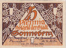 Germany 25 Pfennig Banknote, Sonneberg, personnage, 1922 UNC(63) Mehl:1244.1a -