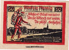 Germany 50 Pfennig Banknote, Speicher, personnage 1921 UNC(63) Mehl:1249.1 -
