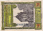 Germany 2 Mark Banknote, Soldin, village, Mehl:1235.2 -