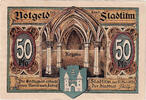 Germany 50 Pfennig Banknote, Stadtilm, Eglise, 1921 UNC(63) Mehl:1250.1 -