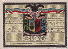 Germany 25 Pfennig Banknote, Stedesand, Blason, 1920 UNC(63) Mehl:1259.1 -