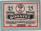 Germany 25 Pfennig Banknote, Borstel, cuisine, Mehl:145.1 -