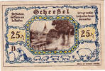 Germany 25 Pfennig Banknote, Scheebel, Blason, 1921 UNC(63) Mehl:1174.1a -