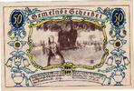 Germany 50 Pfennig Banknote, Scheebel, personnage, 1921 UNC(63) Mehl:1174.1a -