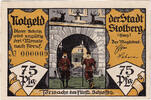 Germany 75 Pfennig Banknote, Stolberg, soldat, Mehl:1273.2c -