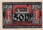 Germany 50 Pfennig Banknote, Paulinzella, allée, 1922 UNC(63) Mehl:1053.1c -