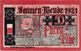Germany 50 Pfennig Banknote, Sonnen, portrait 2, Mehl:1047.6 -