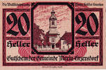 Austria 20 Heller Banknote, Enzersdorf, Eglise, UNC(63) Mehl:FS 582a -