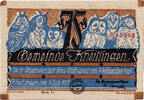 Germany 75 Pfennig Banknote, Kneitlingen, personnage, 1921 UNC(63) Mehl:710.1a -