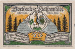 Germany 75 Pfennig Banknote, Bockswiese, skieur, 1922 UNC(63) Mehl:131.1 -