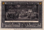 Germany 50 Pfennig Banknote, Blankenburg, personnage, 1921 UNC(63) Mehl:113.1 -