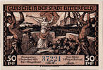 Germany 50 Pfennig Banknote, Bitterfeld, charbon, Mehl:111.3 -