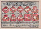 Germany 50 Pfennig Banknote, Eisenach, calendrier, Mehl:319.1 -