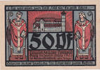 Germany 50 Pfennig Banknote, Paulinzella, cathédrale 1922 UNC(63) Mehl:1053.1c -